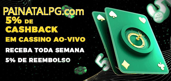 Promoções do cassino ao Vivo PAINATALPG.com